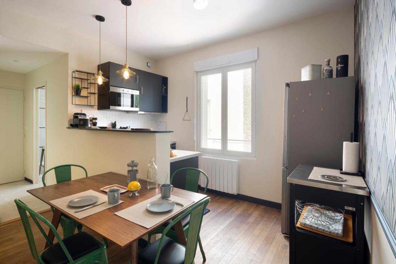 Appartement LE BROOKLYN - Inspiration US à deux pas des quais à Rennes Extérieur photo